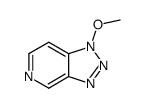 1H-1,2,3-Triazolo[4,5-c]pyridine,1-methoxy-(9CI) structure