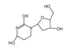 2'-DEOXY-3,4,5,6-TETRAHYDROURIDINE structure