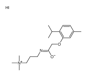 Ammonium, (3-(2-(thymyloxy)acetamido)propyl)trimethyl-, iodide picture