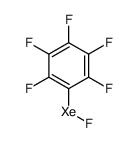 fluoro-(2,3,4,5,6-pentafluorophenyl)xenon Structure