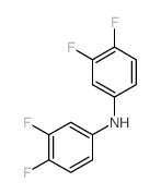 Benzenamine,N-(3,4-difluorophenyl)-3,4-difluoro-结构式