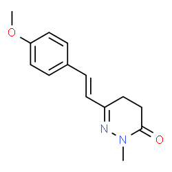 6-(4-METHOXYSTYRYL)-2-METHYL-4,5-DIHYDRO-3(2H)-PYRIDAZINONE picture