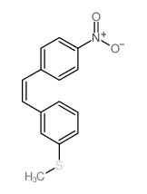 1-methylsulfanyl-3-[2-(4-nitrophenyl)ethenyl]benzene picture