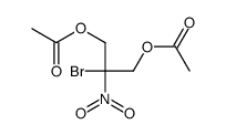 1,3-Diacetoxy-2-bromo-2-nitropropane structure