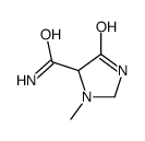 4-Imidazolidinecarboxamide,3-methyl-5-oxo-(9CI)结构式