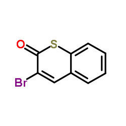 3-BROMO-THIOCHROMEN-2-ONE structure