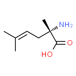 4-Hexenoicacid,2-amino-2,5-dimethyl-,(2S)-(9CI) picture