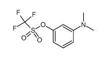 3-(N,N-dimethylamino)phenyl triflate结构式