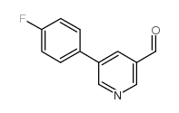 5-(4-Fluorophenyl)-3-pyridinecarbaldehyde picture