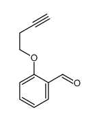 2-but-3-ynoxybenzaldehyde Structure
