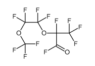 2,3,3,3-tetrafluoro-2-[1,1,2,2-tetrafluoro-2-(trifluoromethoxy)ethoxy]propanoyl fluoride Structure