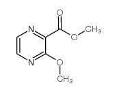 3-甲基-2-吡嗪羧酸甲酯结构式