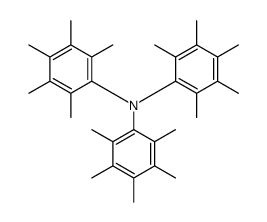 2,3,4,5,6-pentamethyl-N,N-bis(2,3,4,5,6-pentamethylphenyl)aniline结构式