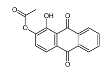 (1-hydroxy-9,10-dioxoanthracen-2-yl) acetate结构式