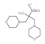 4-(2-methyl-3-morpholin-4-yl-2-nitro-propyl)morpholine Structure