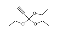 3,3,3-三乙氧基丙-1-炔结构式