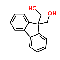9H-芴-9,9-二甲醇结构式