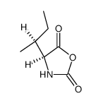 L-isoleucine N-carboxyanhydride Structure