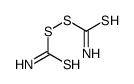 carbamothioylsulfanyl carbamodithioate Structure