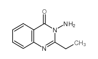 3-AMINO-2-ETHYL-4(3H)-QUINAZOLINONE structure