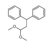 (3,3-dimethoxy-1-phenylpropyl)benzene Structure