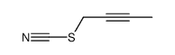 but-2-ynyl thiocyanate结构式