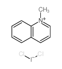 1-methylquinolinium dichloroiodate Structure