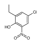4-chloro-2-ethyl-6-nitrophenol Structure