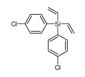 bis(4-chlorophenyl)-bis(ethenyl)silane Structure