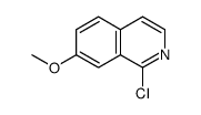 1-chloro-7-methoxyisoquinoline Structure