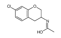 N-(7-chloro-3,4-dihydro-2H-chromen-3-yl)acetamide Structure