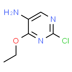 2-Chloro-4-ethoxy-5-pyrimidinamine structure