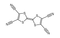 2-(4,5-dicyano-1,3-dithiol-2-ylidene)-1,3-dithiole-4,5-dicarbonitrile结构式