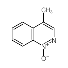 Cinnoline, 4-methyl-, 1-oxide Structure