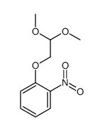1-(2,2-dimethoxyethoxy)-2-nitrobenzene Structure