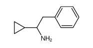 Benzeneethanamine,-alpha--cyclopropyl-结构式