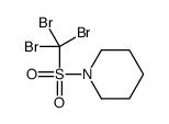 1-(tribromomethylsulfonyl)piperidine结构式