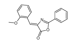 (Z)-4-(2-METHOXYBENZYLIDENE)-2-PHENYLOXAZOL-5(4H)-ONE Structure