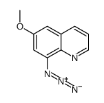8-azido-6-methoxyquinoline Structure