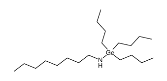 N-Tributyl-germyl-octylamin Structure