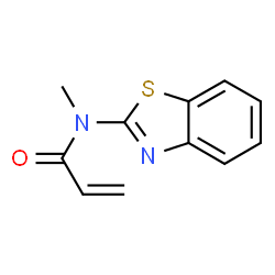 2-Propenamide,N-2-benzothiazolyl-N-methyl-(9CI)结构式