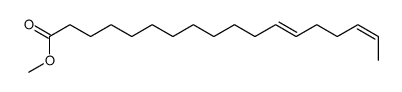 methyl octadeca-12,16-dienoate结构式