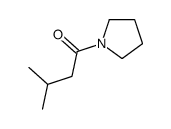 1-(3-甲基丁酰基)吡咯烷结构式