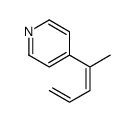 4-penta-2,4-dien-2-ylpyridine结构式