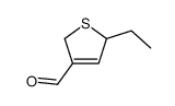5-ethyl-2,5-dihydrothiophene-3-carbaldehyde结构式
