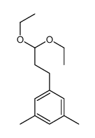 1-(3,3-diethoxypropyl)-3,5-dimethylbenzene Structure