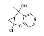 1-(2,2-Dichloro-cyclopropyl)-1-phenyl-ethanol Structure