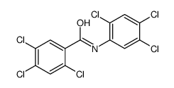 2,4,5-trichloro-N-(2,4,5-trichlorophenyl)benzamide Structure