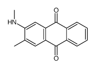 2-methyl-3-(methylamino)anthracene-9,10-dione结构式
