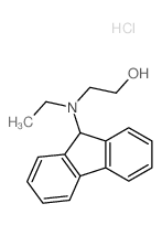 2-(ethyl-(9H-fluoren-9-yl)amino)ethanol Structure